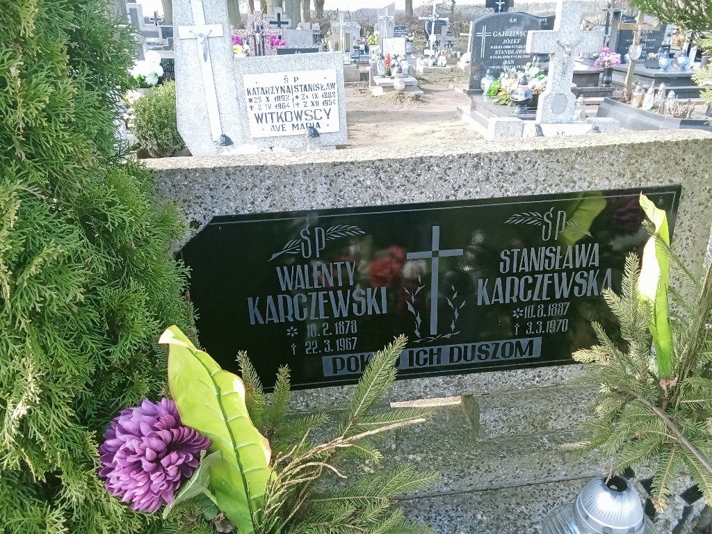 Grób Stanisława Karczewska