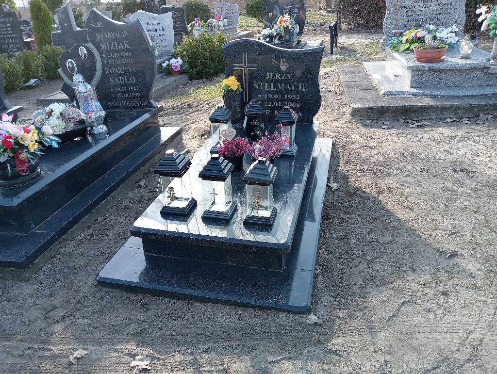 Grób Jerzy Stelmach