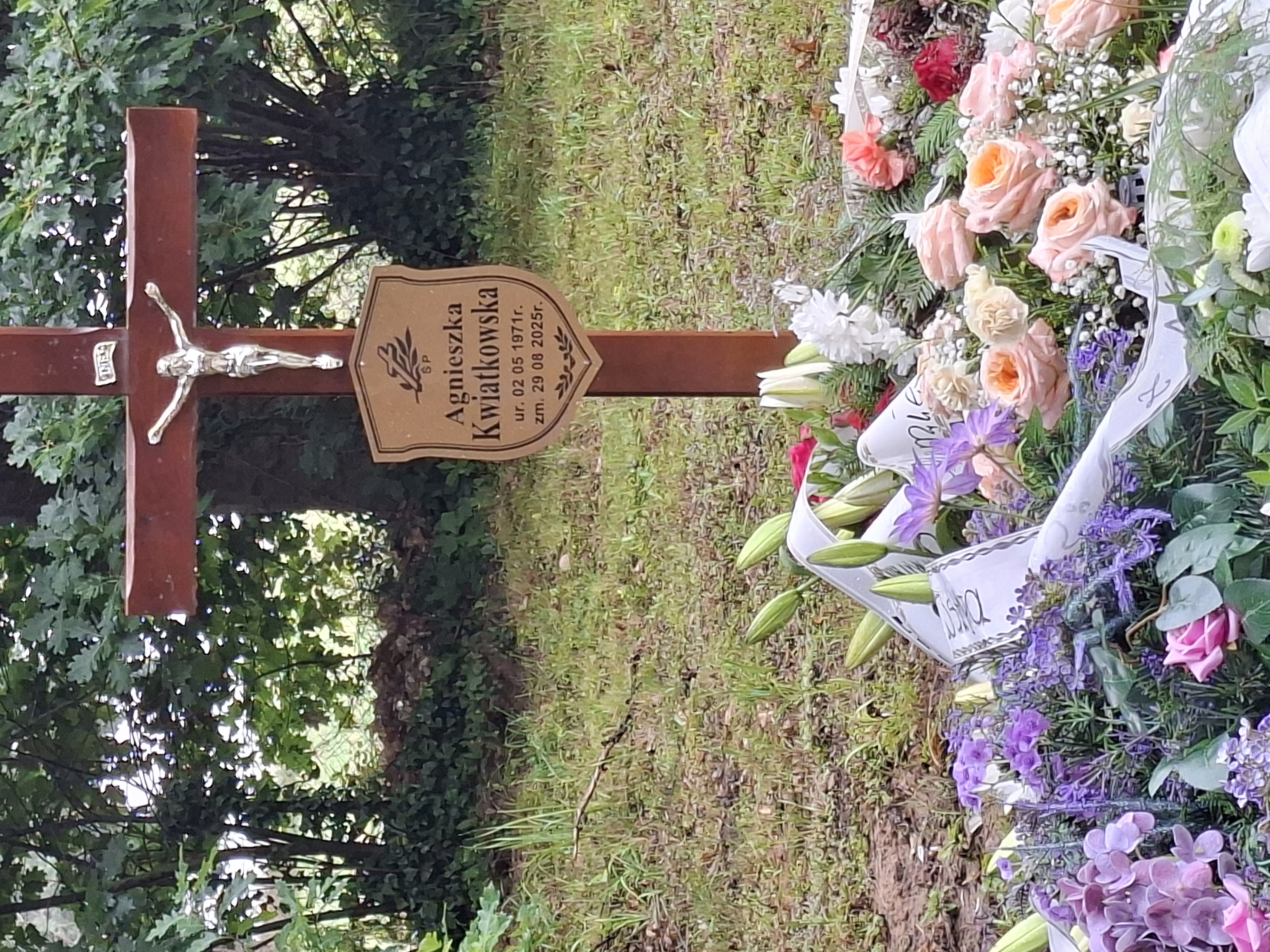 Grób Agnieszka Kwiatkowska