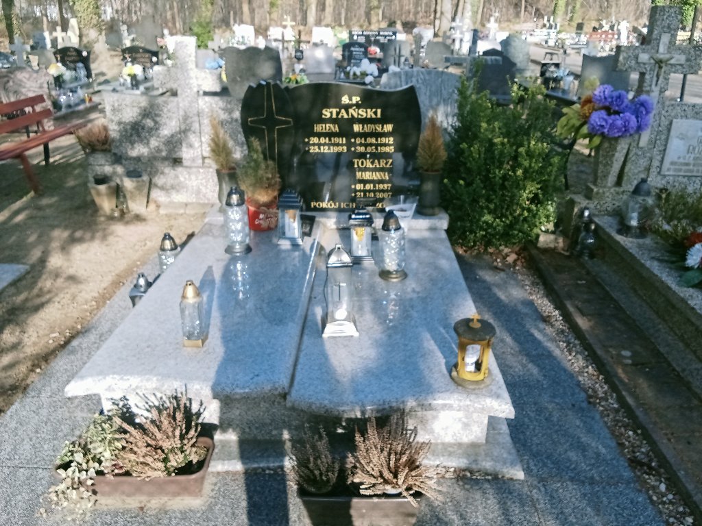 Grób Wojciech Tokarz